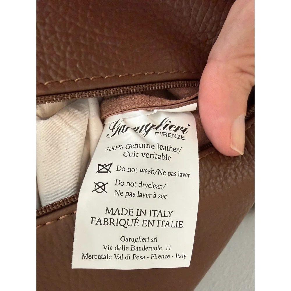 2-GARUGLIERI ITALY TAN FULL LEATHER 16